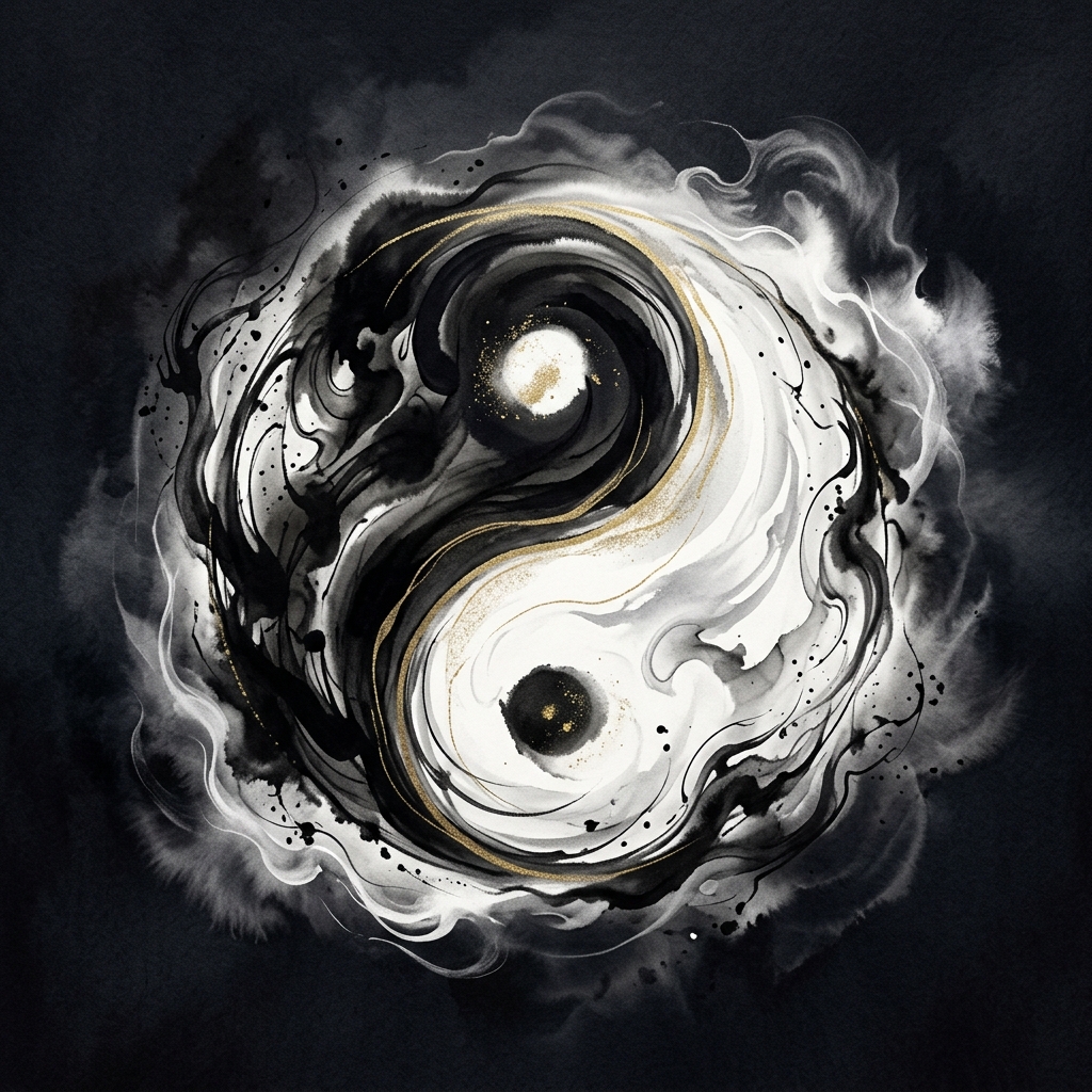 水墨太极